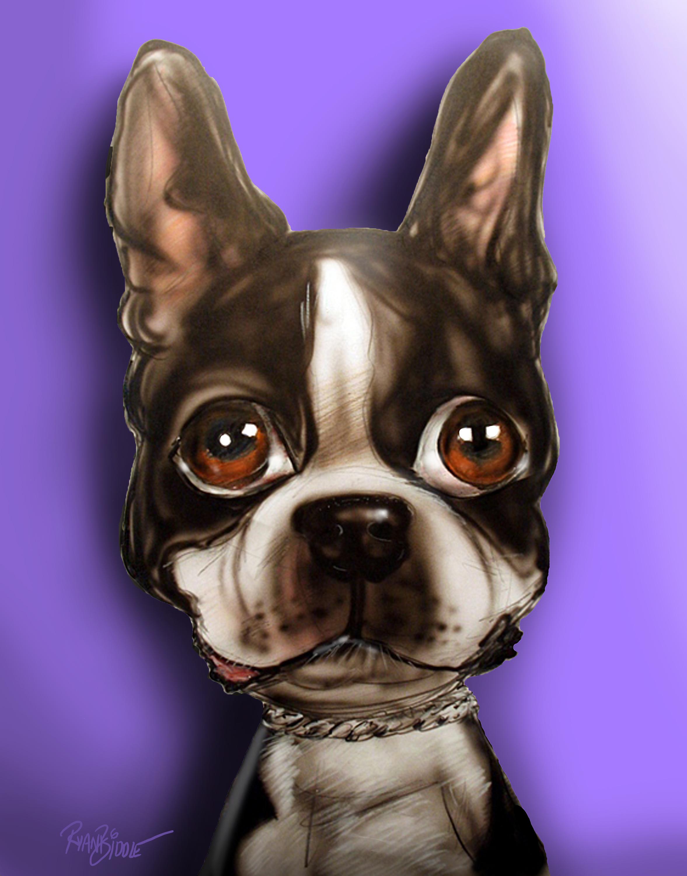 Custom Pet Caricature Cartoon